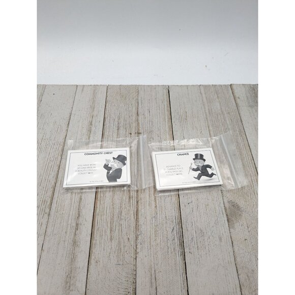 Community Chest And Chance Cards Monopoly Edition Game Replacement 2017 - Picture 2 of 8